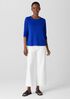 Organic Linen Jersey Long-Sleeve Tee