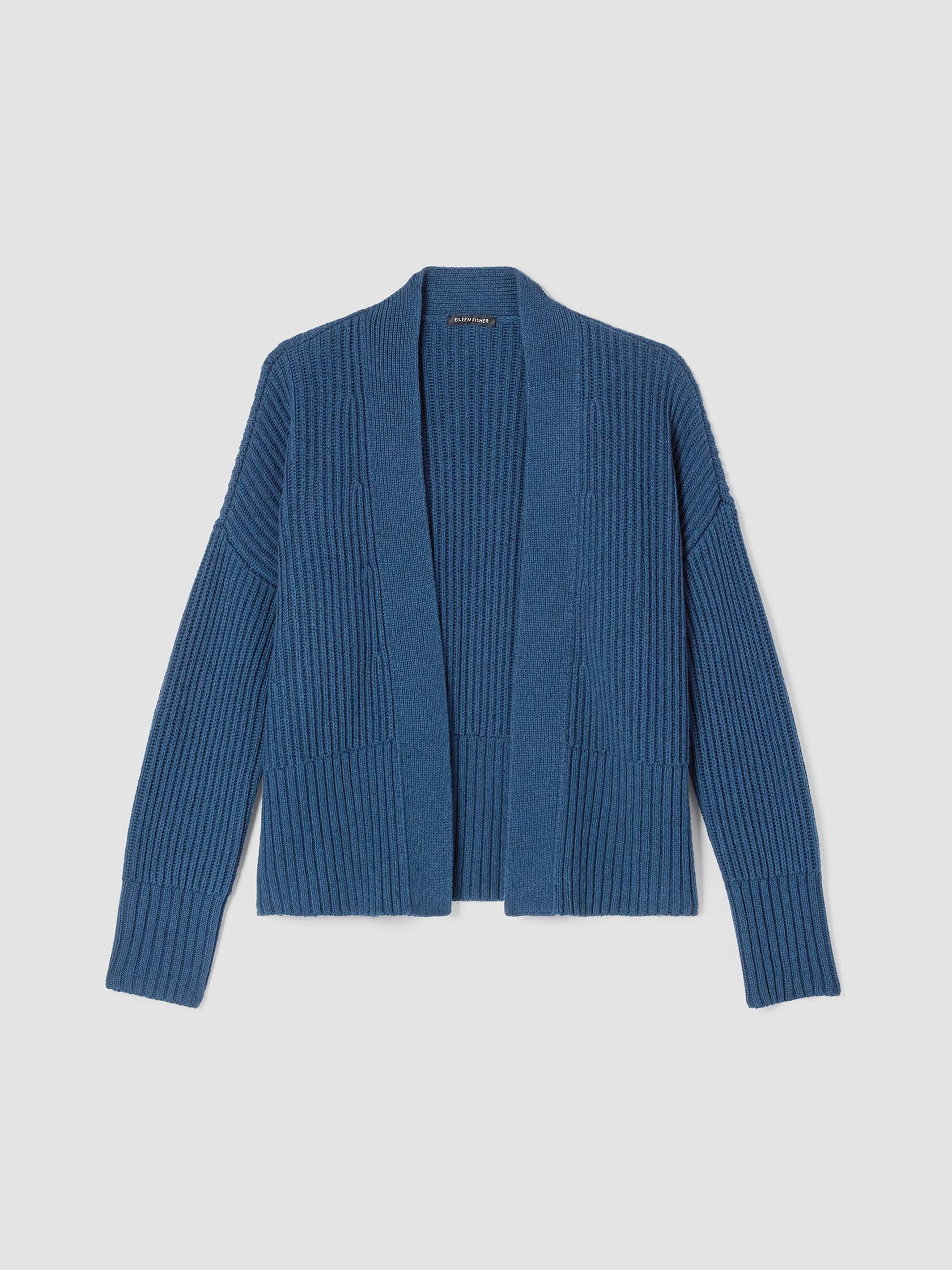 Cotton and Recycled Cashmere Cardigan