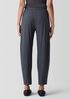 Textured Stretch Rib Lantern Pant