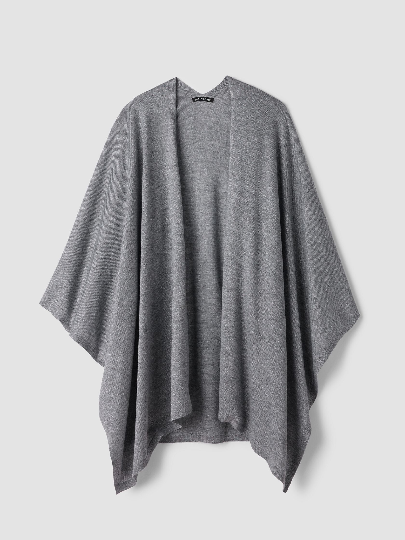 Wool Shimmer Serape in Regenerative Wool
