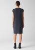 Textured Stretch Rib Round Neck Dress