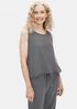 Cozy Organic Cotton Interlock U-Neck Tank