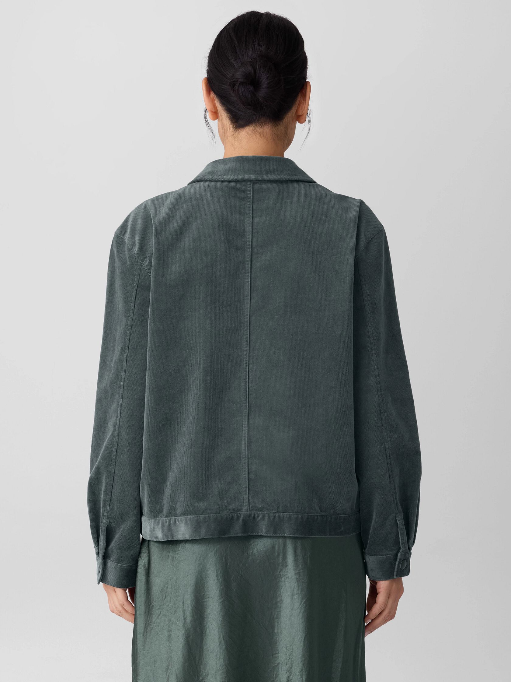Organic Cotton Stretch Corduroy Jacket