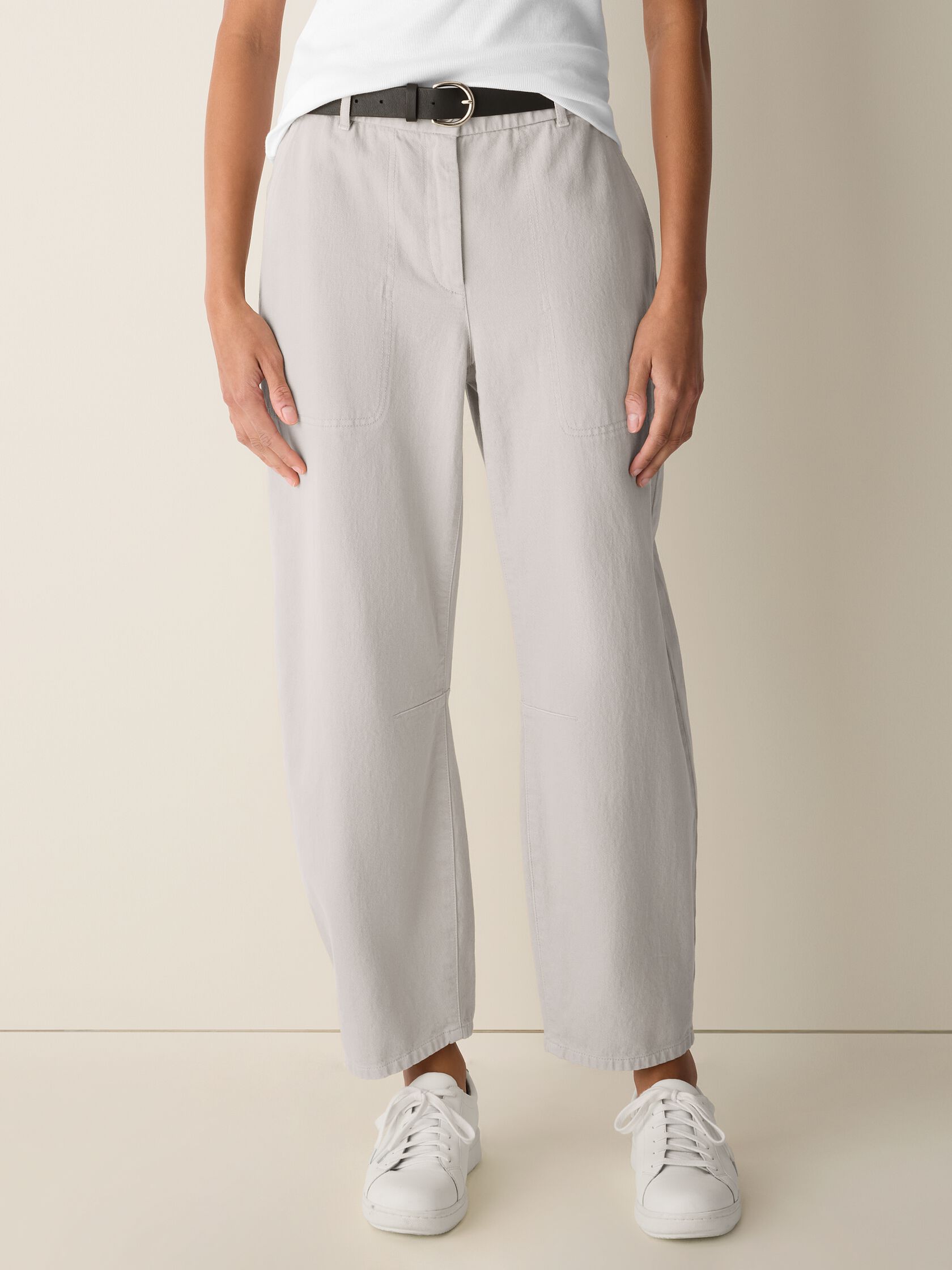 Garment-Dyed Utility Cotton Arch Pant