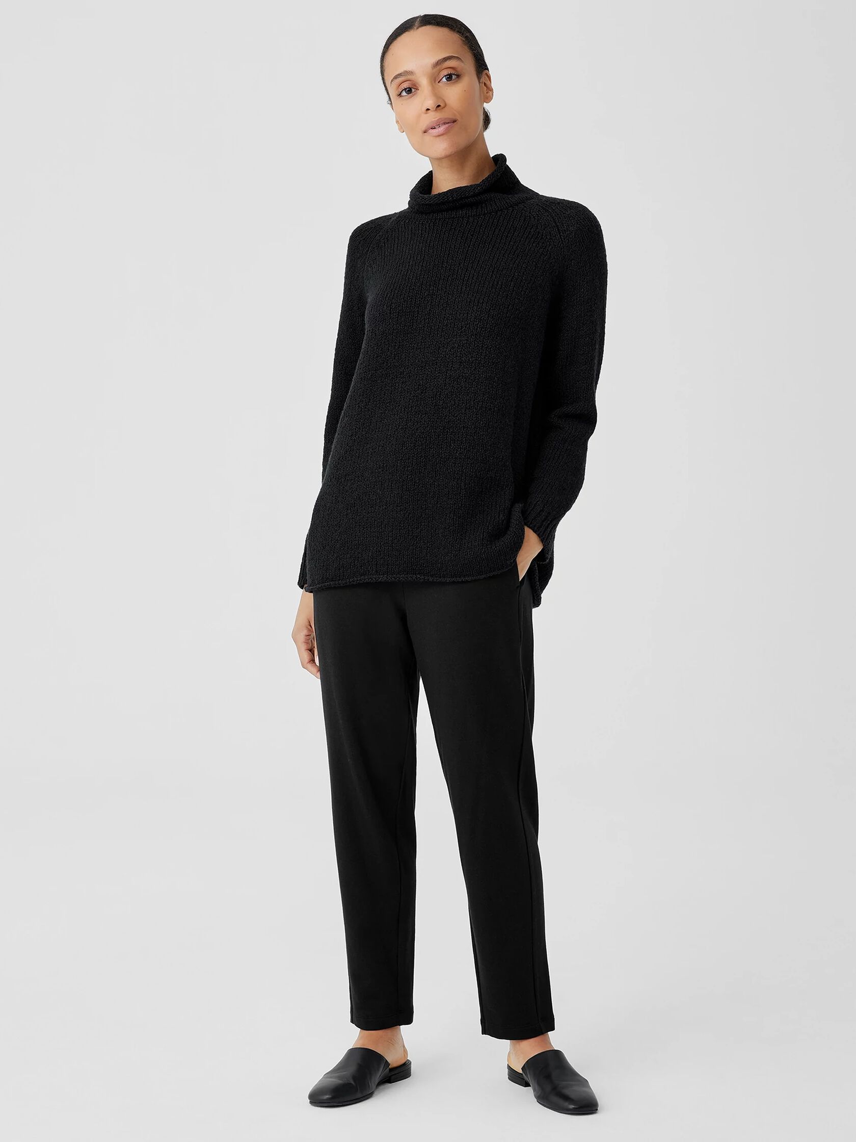 Cozy Brushed Terry Hug Slouchy Pant