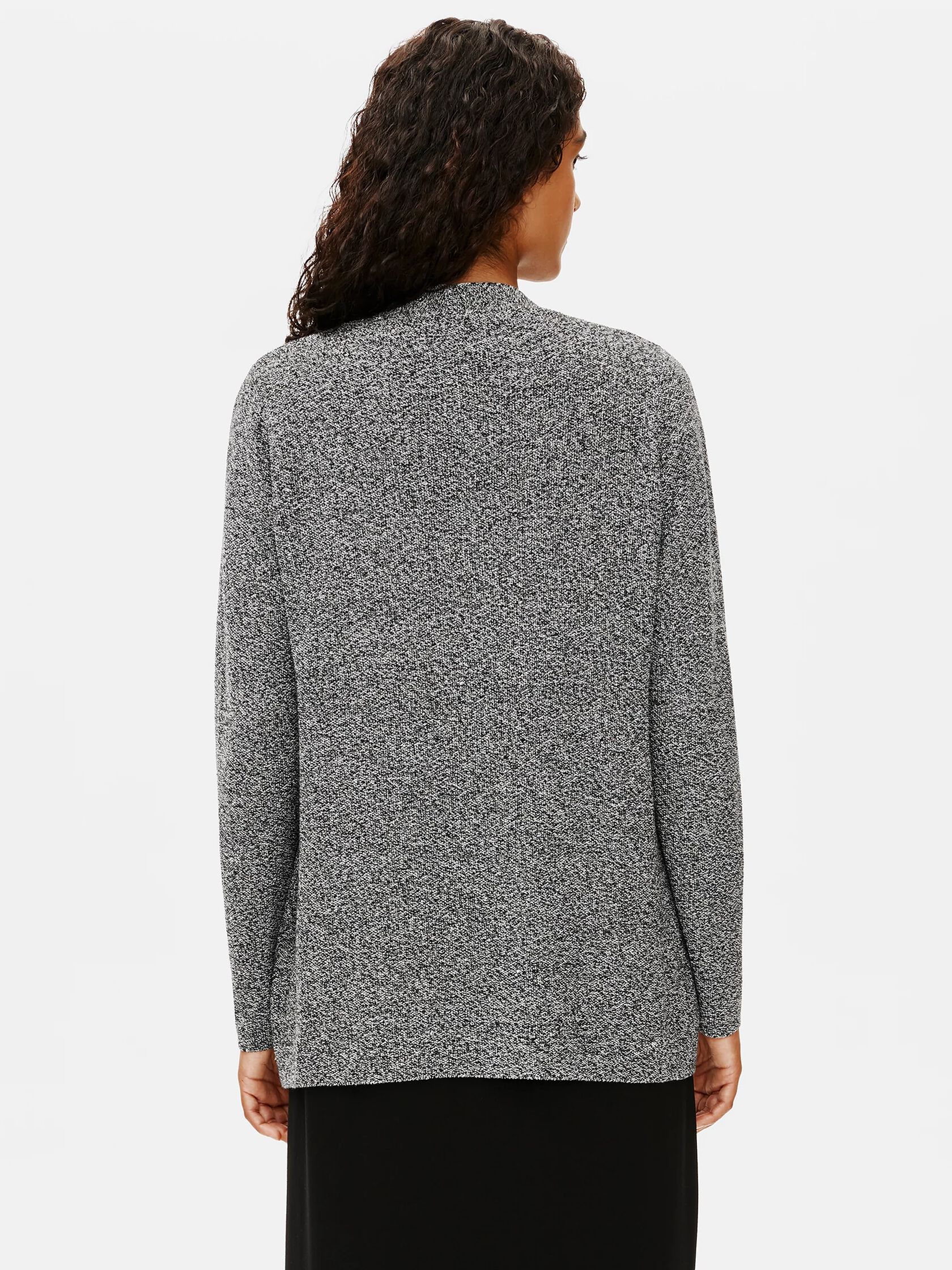 Organic Linen Cotton Shaped Cardigan