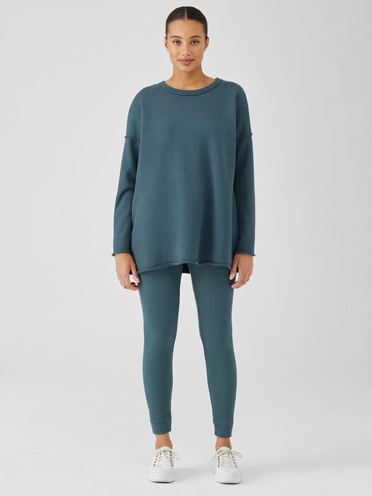Cozy Waffle Knit High-Waisted Leggings