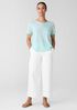 Organic Cotton Slubby Jersey Pocket Tee