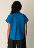 Organic Cotton Poplin Notch Collar Shirt