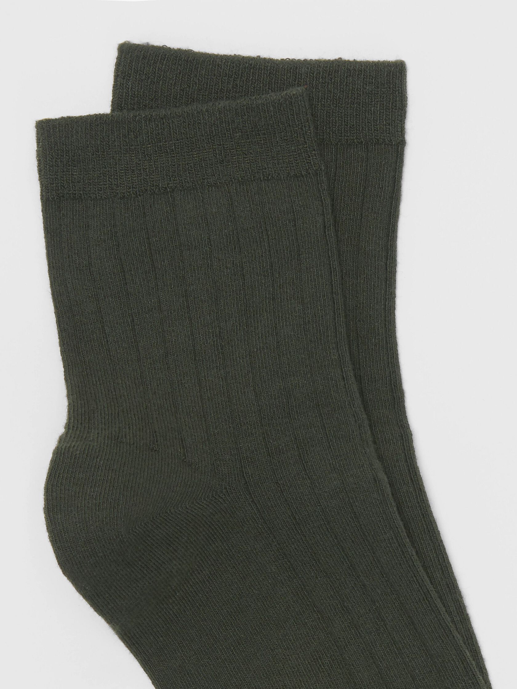 Organic Cotton Ribbed Ankle Sock