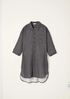 Organic Cotton Doubleweave Shirtdress