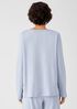 Cozy Organic Cotton Interlock Jewel Neck Top