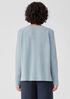 Organic Cotton Chenille Crew Neck Top