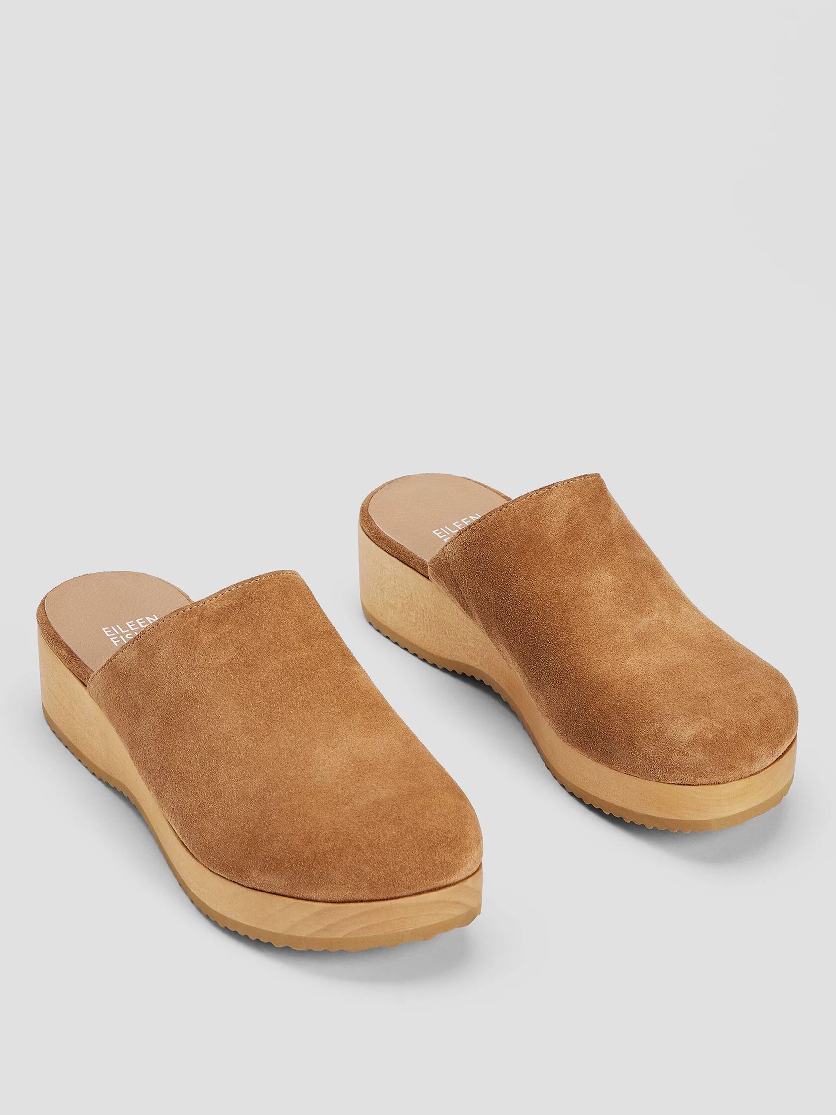 Suede Clog