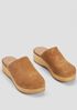 Suede Clog
