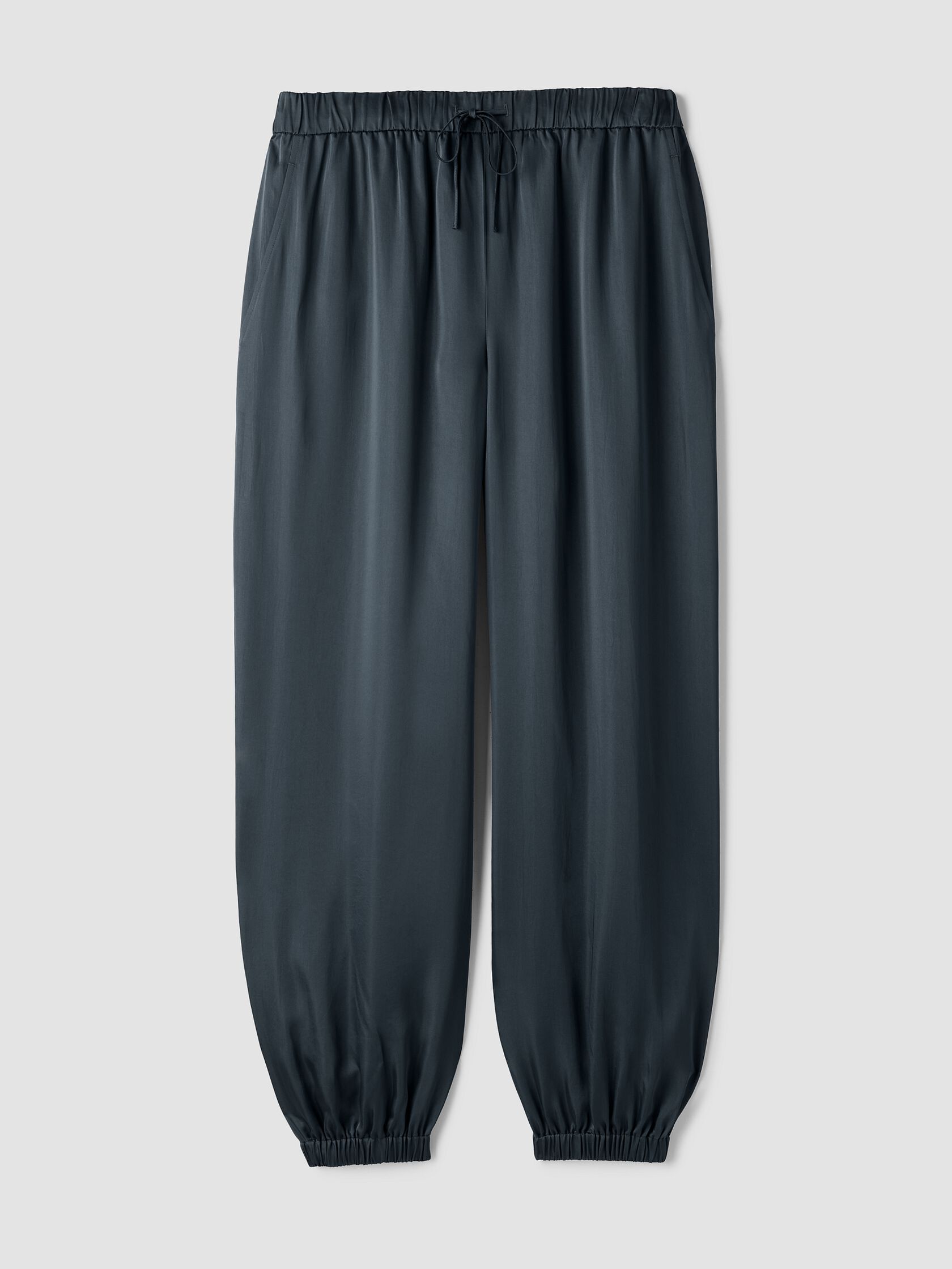 Smooth Satin Shimmer Jogger