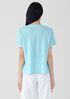 Organic Linen Jersey Crew Neck Tee