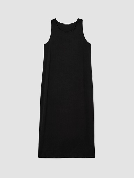Stretch Jersey Knit Tank Dress | EILEEN FISHER Stretch Jersey Knit Tank Dress | EILEEN FISHER
