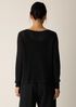 Cotton Silk Cord Ballet Neck Top