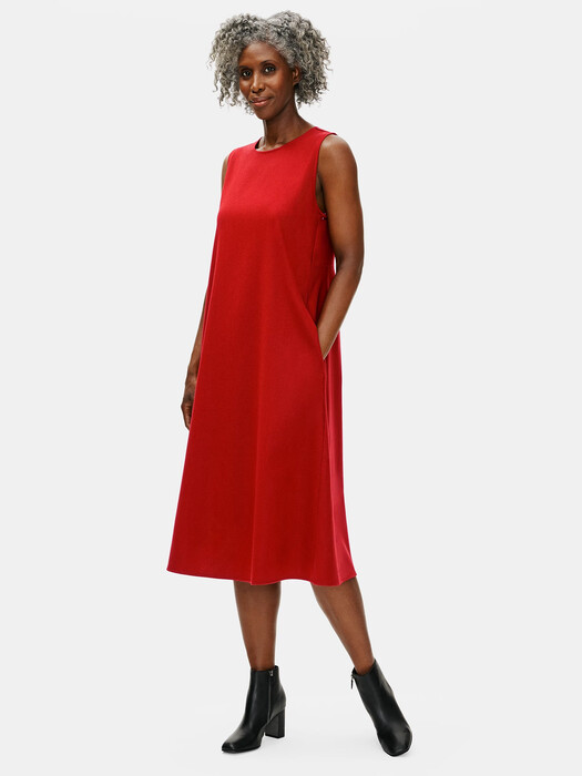 red crew neck dress Blczomt Long Sleeve Winter Dresses for Women Dressy Casual Party Plain Red Bodycon Crew Neck Formal Midi Dress, Women's, Size: 4,6,8,10,12,14,16,18,20