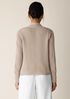 Organic Linen Cotton Cropped Cardigan