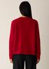 Cashmere Silk Boucle Bliss Crew Neck Top