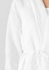 Organic Handkerchief Linen High Collar Jacket