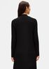 Organic Linen Crepe Stretch Long Cardigan