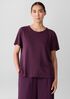 Organic Linen Jersey Crew Neck Tee
