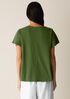 Organic Cotton Slubby Jersey Crew Neck Tee