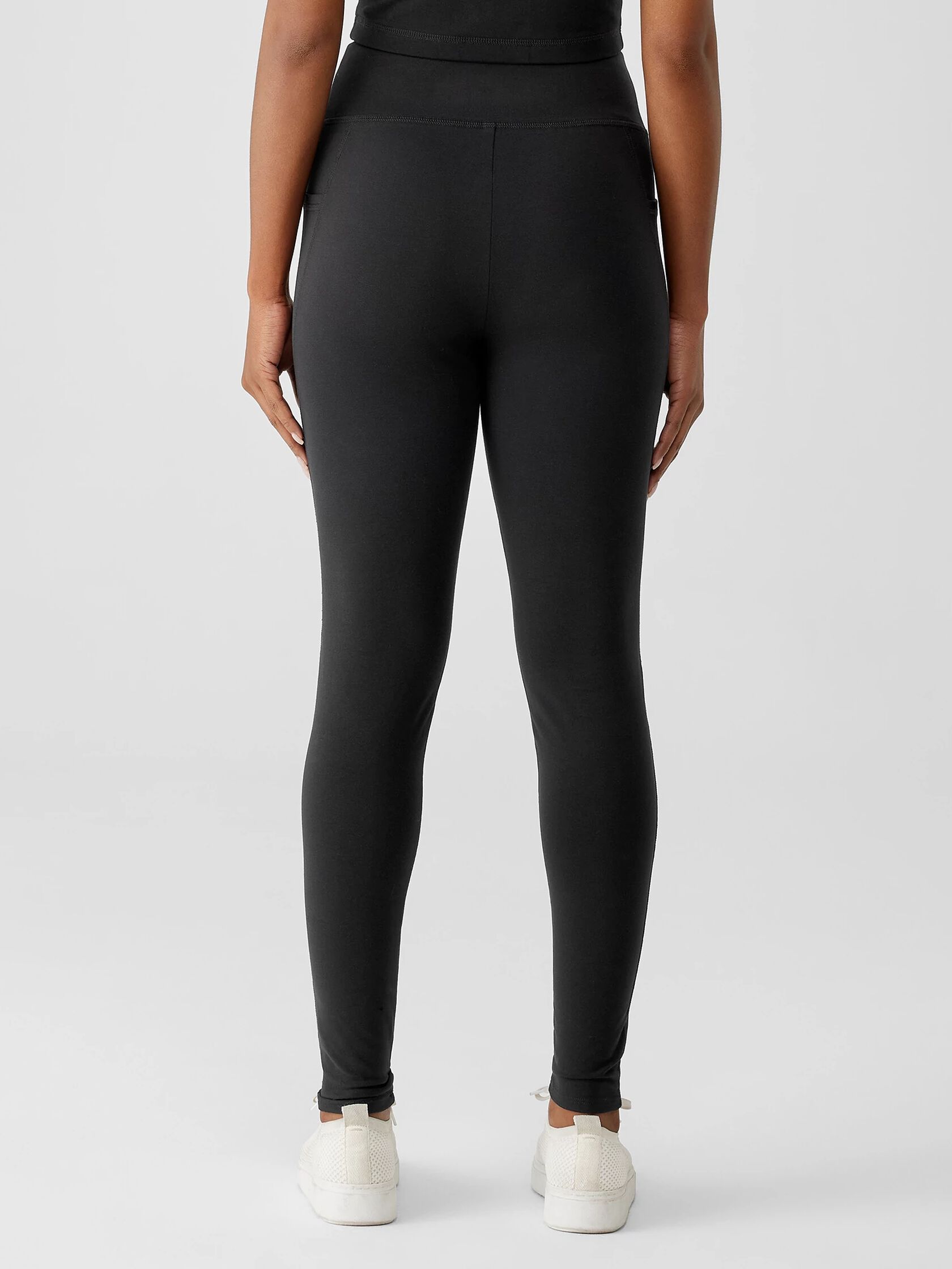 Pima Cotton Stretch Jersey Leggings