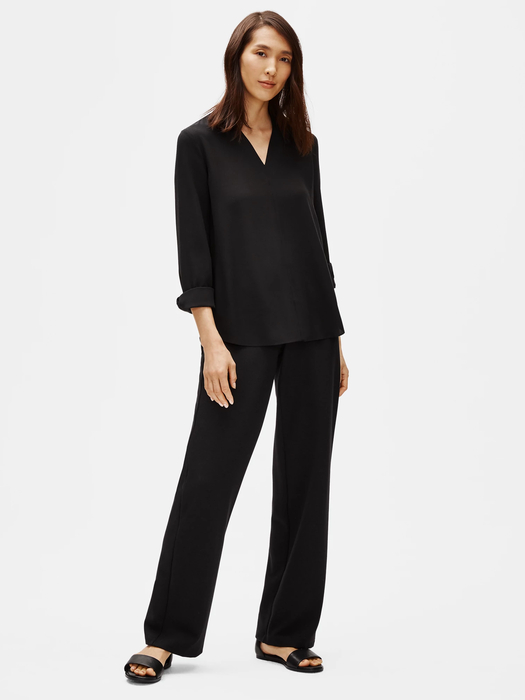 Flex Tencel Ponte Straight Pant | EILEEN FISHER