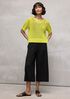 Organic Linen Cotton Round Neck Top