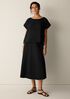 Organic Cotton Voile Box Skirt
