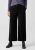 Soft Twill Wide-Leg Pant