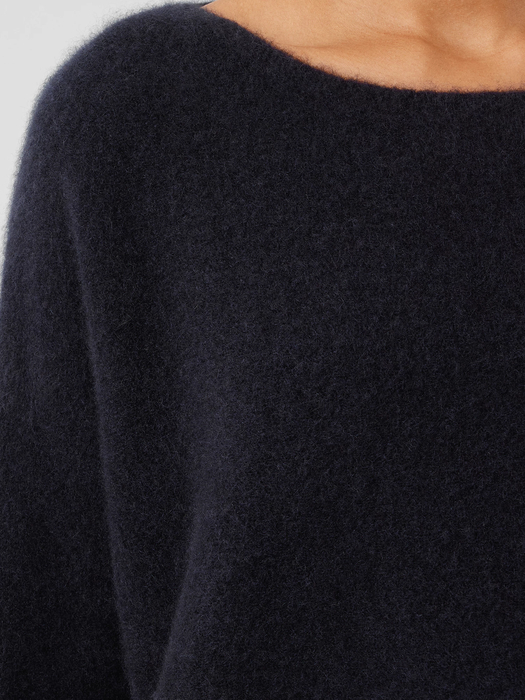 Cashmere Silk Bliss Boatneck Top