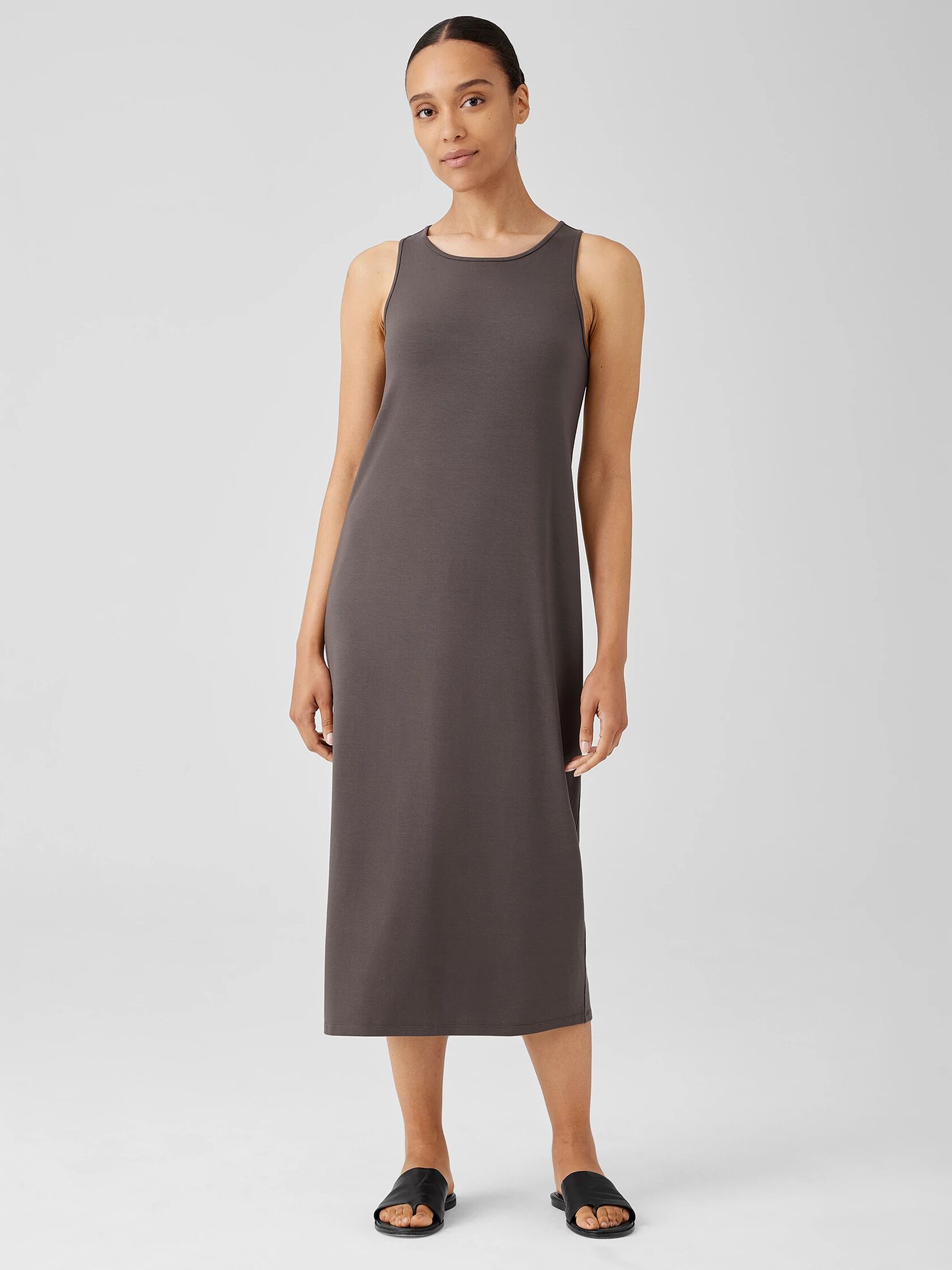 Stretch Jersey Knit Tank Dress