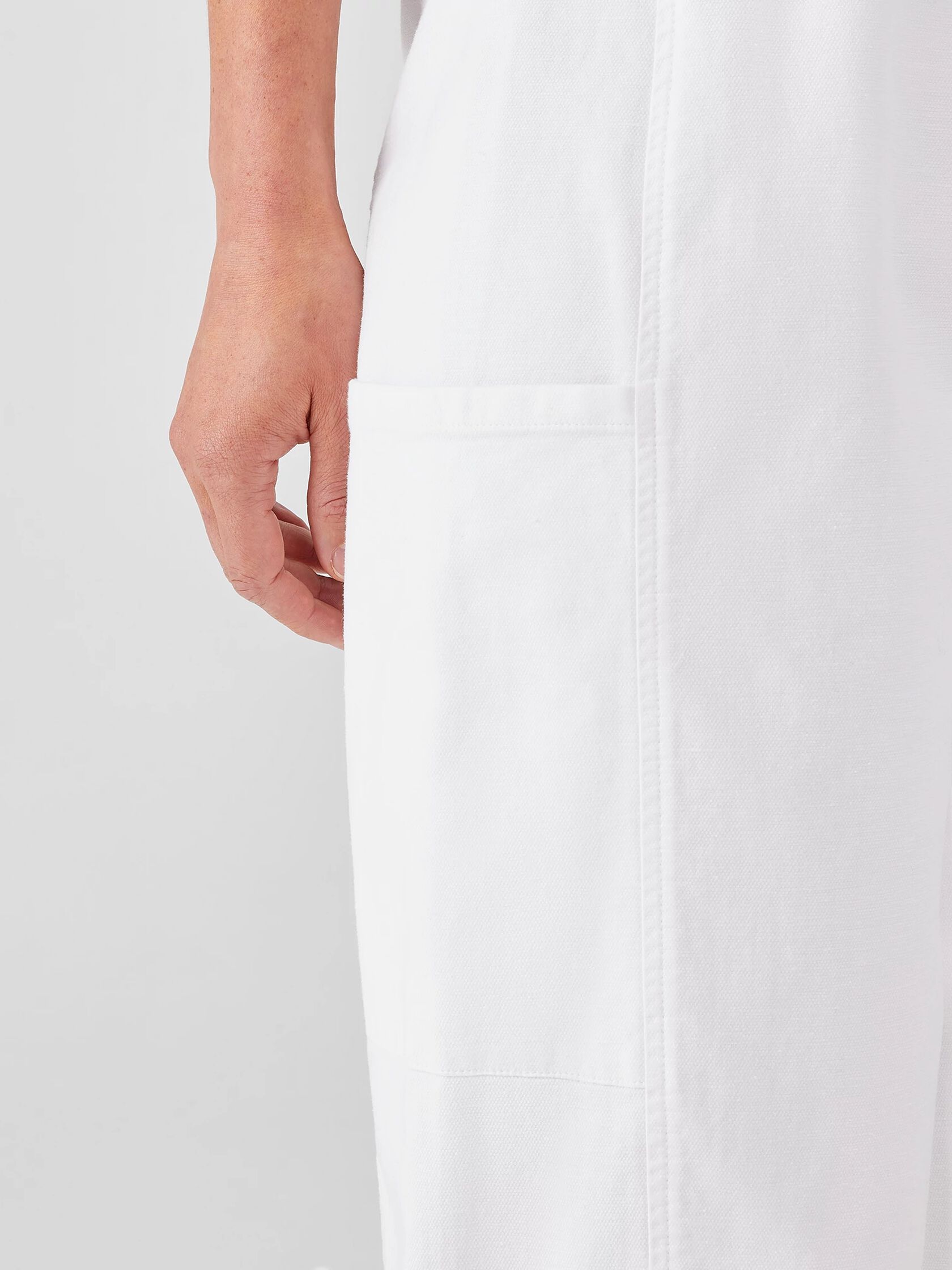 Organic Cotton Hemp Stretch Lantern Pant