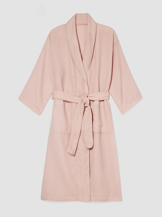 Organic Cotton Waffle Spa Robe