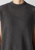 Merino Mock Neck Top in Regenerative Wool