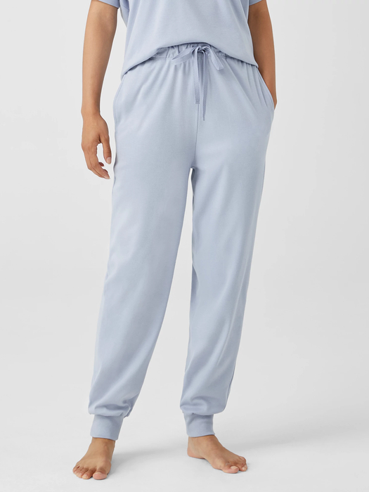 Cozy Organic Cotton Interlock Jogger Pant