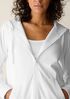 Pima Cotton Stretch Jersey Hooded Jacket