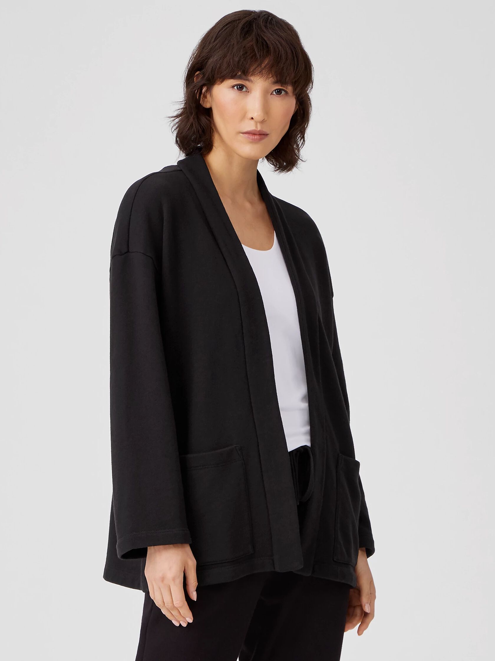 Organic Cotton French Terry Jacket