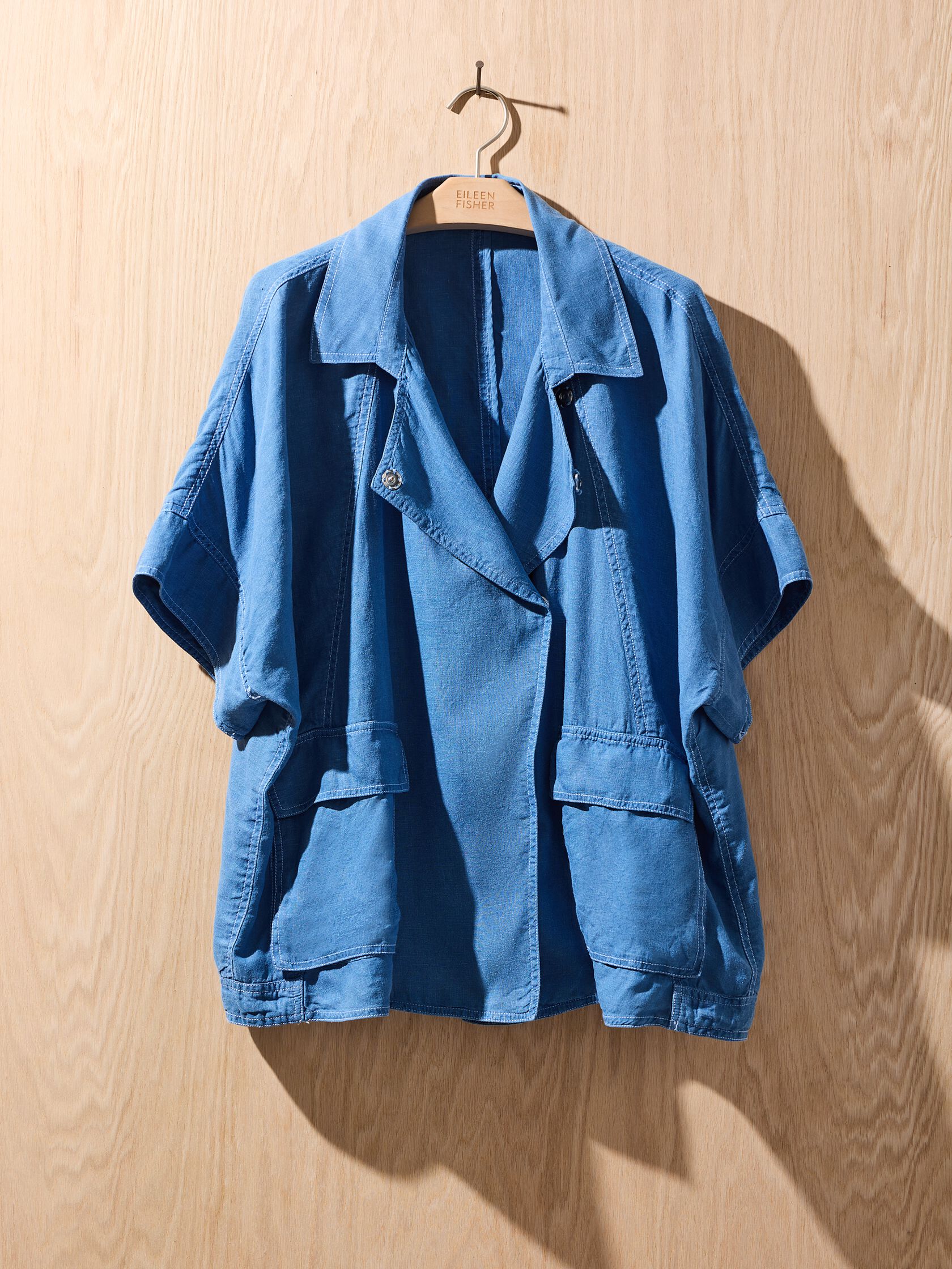 Renew Organic Linen Jacket, M