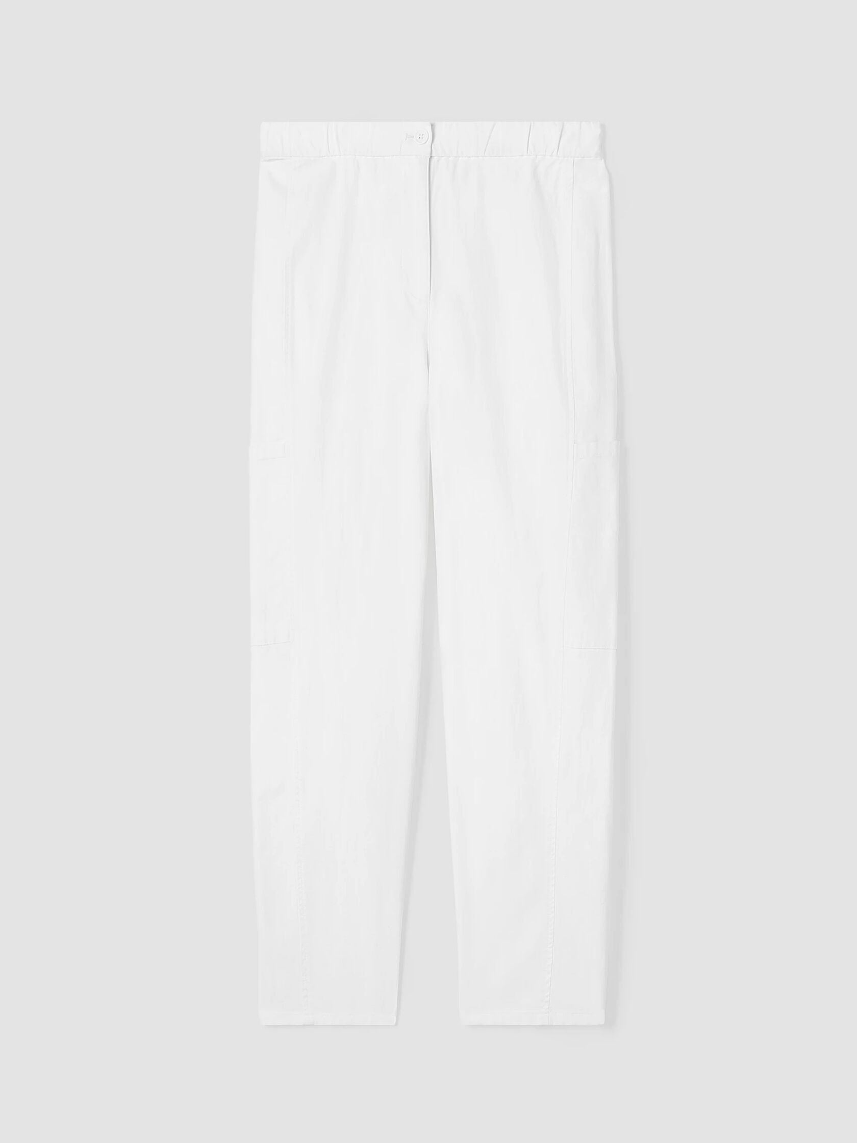 Cotton Hemp Stretch Lantern Pant