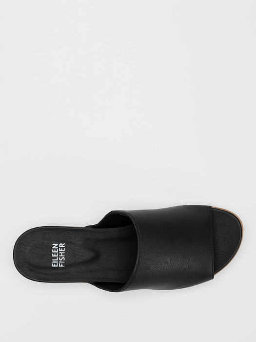 Koha Tumbled Leather Wedge Sandal