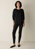 Cozy Brushed Terry Hug High-Waisted Leggings