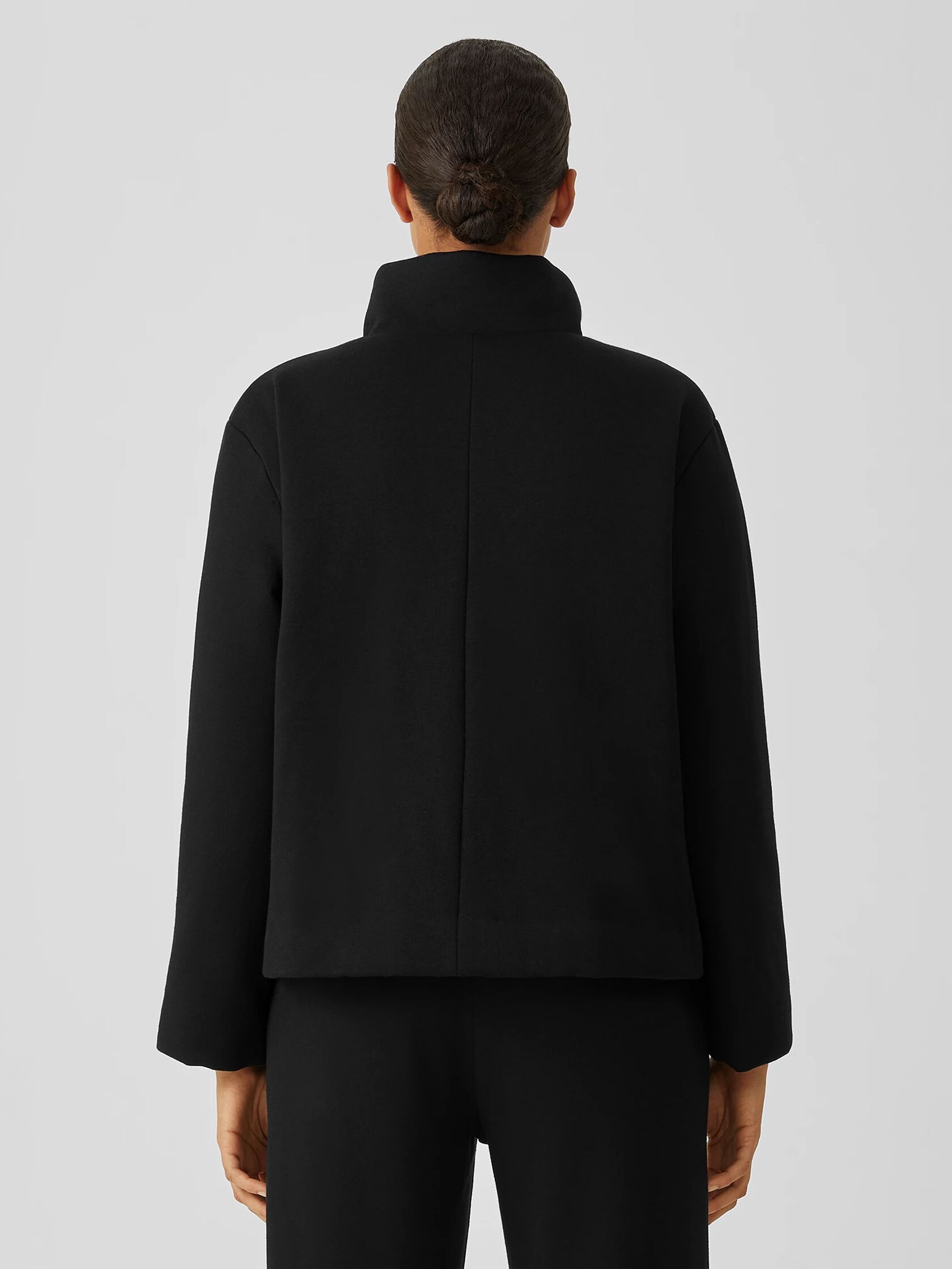 Cozy Brushed Terry Hug Padded Jacket