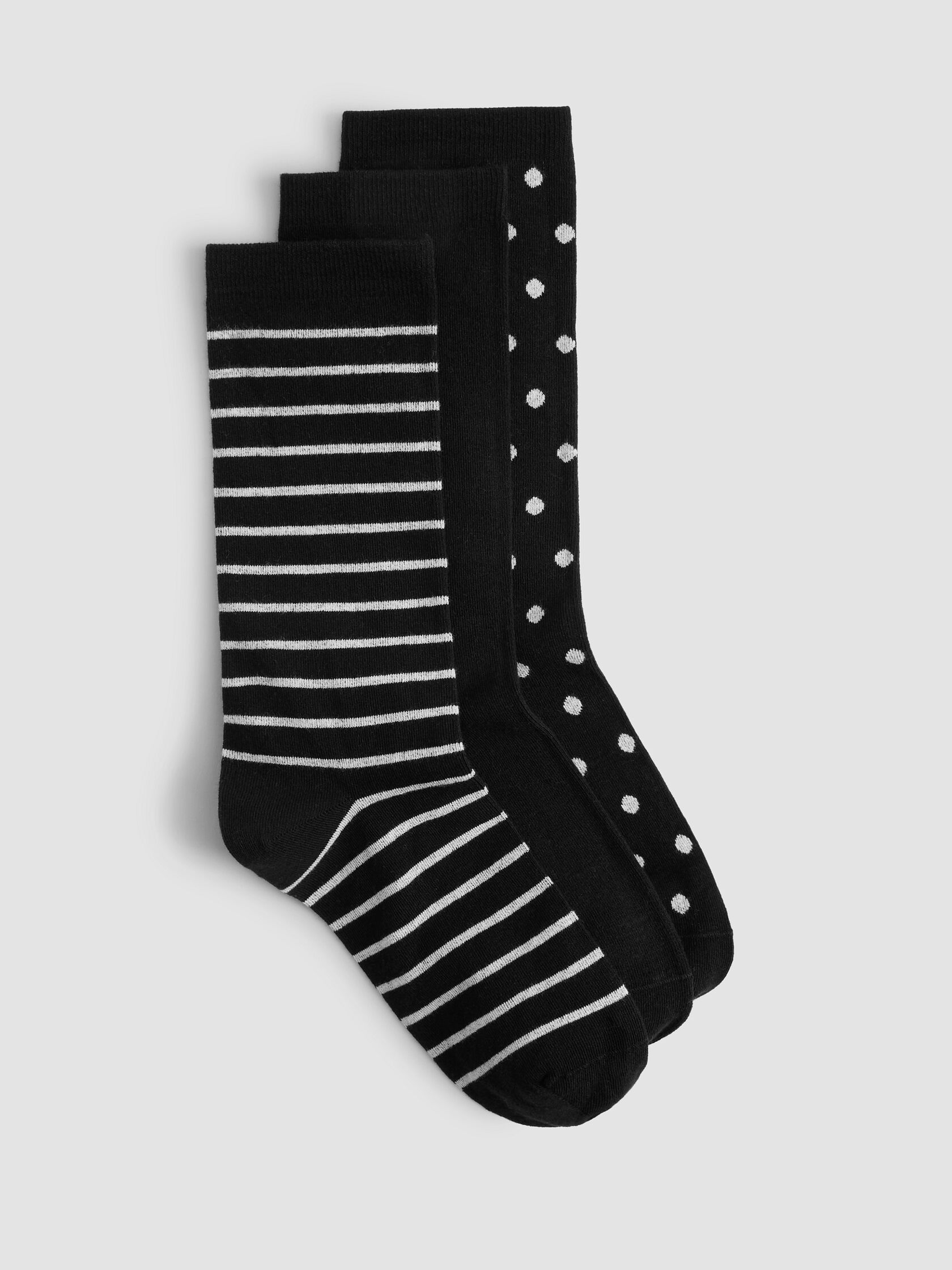 Cotton Trouser Sock 3-Pack