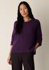 Cashmere Silk Bliss Crew Neck Top